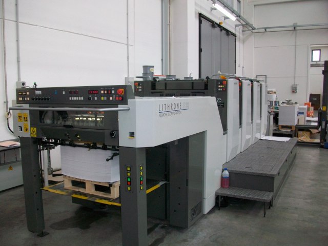 Offset robotizzata con controllo qualità in linea